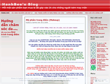 Tablet Screenshot of hanhbee.wordpress.com