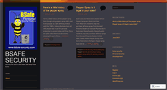 Desktop Screenshot of bsafesecurity.wordpress.com