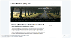 Desktop Screenshot of mormonsite.wordpress.com