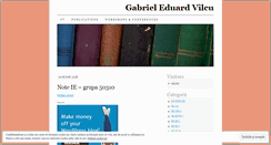 Desktop Screenshot of gabrieleduardvilcu.wordpress.com