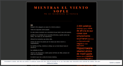 Desktop Screenshot of elvientosopla.wordpress.com