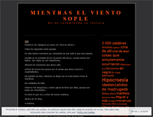 Tablet Screenshot of elvientosopla.wordpress.com