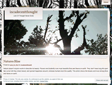 Tablet Screenshot of incadecentthought.wordpress.com