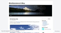 Desktop Screenshot of mindfulexistence.wordpress.com