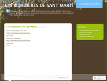 Tablet Screenshot of lesblogueres.wordpress.com