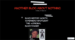 Desktop Screenshot of anotherblogaboutnothin.wordpress.com