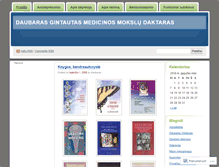 Tablet Screenshot of daubaras.wordpress.com