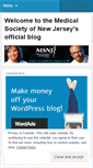 Mobile Screenshot of msnj.wordpress.com