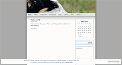 Desktop Screenshot of katzborzoi.wordpress.com