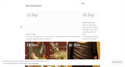 Desktop Screenshot of katomckracken.wordpress.com