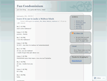 Tablet Screenshot of convocondo.wordpress.com
