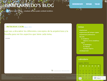 Tablet Screenshot of isabelarnedo.wordpress.com