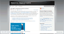 Desktop Screenshot of miscx.wordpress.com