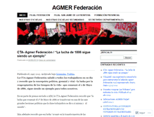 Tablet Screenshot of agmerfederacion.wordpress.com