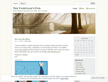 Tablet Screenshot of fairytalesend.wordpress.com