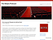 Tablet Screenshot of netpixpodcast.wordpress.com