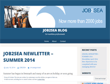 Tablet Screenshot of job2sea.wordpress.com