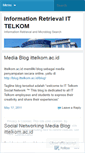 Mobile Screenshot of microblogsearch.wordpress.com