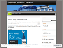 Tablet Screenshot of microblogsearch.wordpress.com