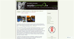Desktop Screenshot of accaoanimal.wordpress.com