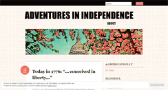 Desktop Screenshot of independentdolly.wordpress.com