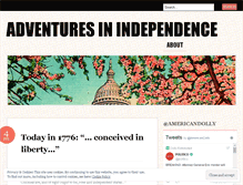 Tablet Screenshot of independentdolly.wordpress.com