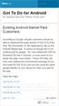 Mobile Screenshot of gottodoapp.wordpress.com