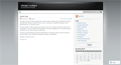 Desktop Screenshot of alargus.wordpress.com