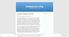 Desktop Screenshot of gladiatorsla.wordpress.com