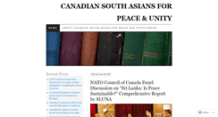 Desktop Screenshot of canadiansouthasiansfpau.wordpress.com