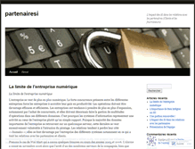 Tablet Screenshot of partenairesi.wordpress.com