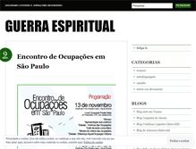 Tablet Screenshot of guerraespiritual.wordpress.com