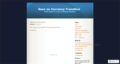 Desktop Screenshot of currencytransfers.wordpress.com