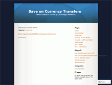 Tablet Screenshot of currencytransfers.wordpress.com