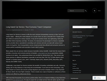 Tablet Screenshot of longislandcarservice.wordpress.com