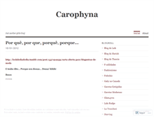 Tablet Screenshot of carophyna.wordpress.com