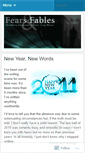 Mobile Screenshot of fearsandfables.wordpress.com