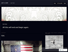 Tablet Screenshot of justadent.wordpress.com