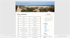 Desktop Screenshot of italienisch.wordpress.com