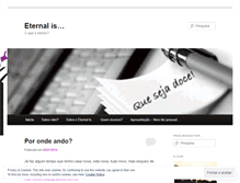 Tablet Screenshot of eternalis.wordpress.com