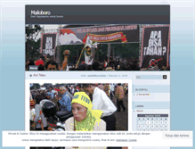Tablet Screenshot of malioboroonline.wordpress.com
