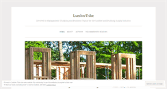 Desktop Screenshot of lumbertribe.wordpress.com