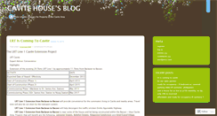 Desktop Screenshot of cavitehouse.wordpress.com