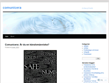 Tablet Screenshot of comunicera.wordpress.com