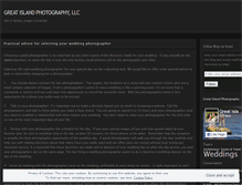 Tablet Screenshot of greatislandphotography.wordpress.com