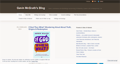 Desktop Screenshot of gavinmcgrath.wordpress.com