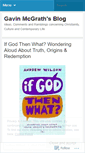 Mobile Screenshot of gavinmcgrath.wordpress.com