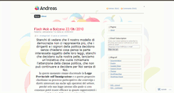 Desktop Screenshot of andreasbz.wordpress.com