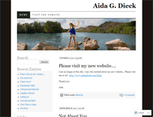 Tablet Screenshot of aidagdieck.wordpress.com