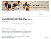 Tablet Screenshot of easternconferences.wordpress.com